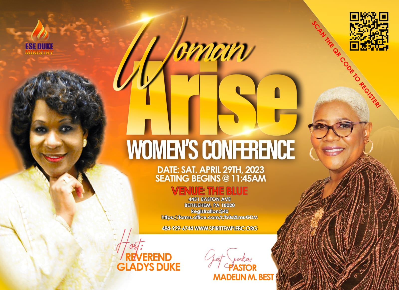 Read more about the article Empowered Women of Grace presents: Woman Arise Conference