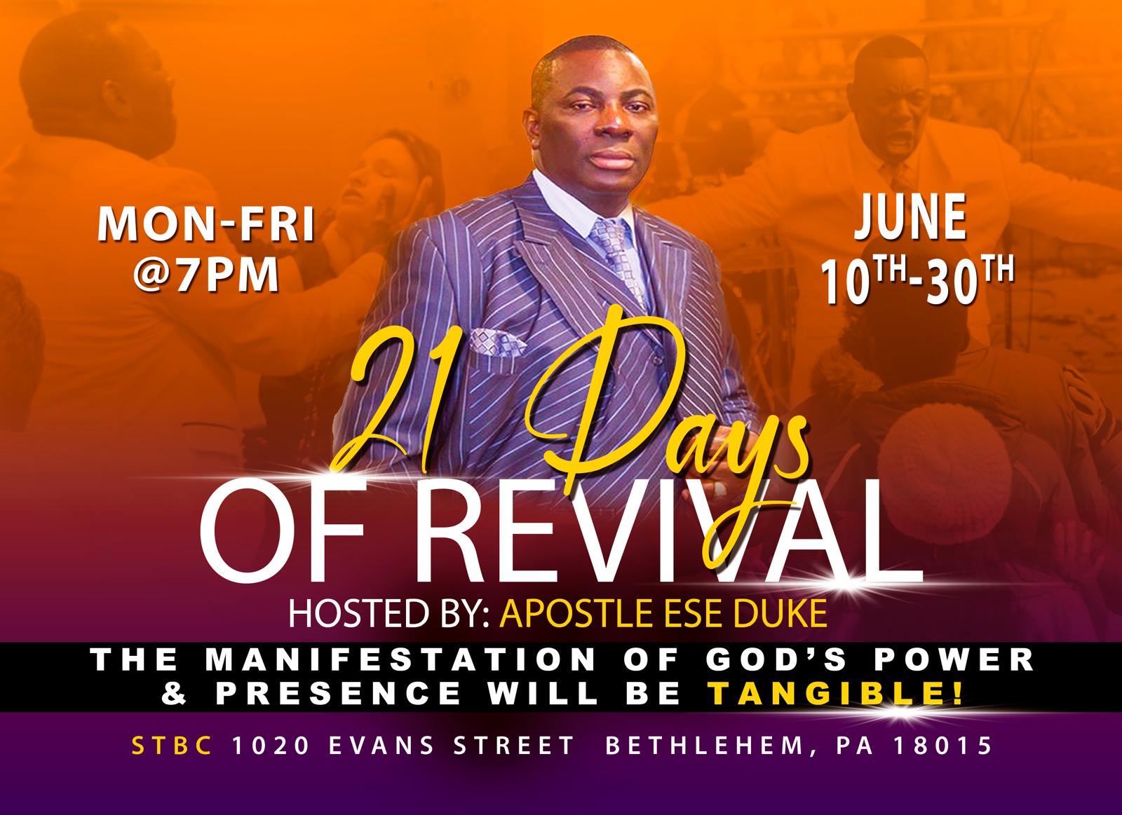 21 Days of Revival 2024