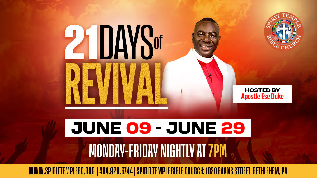 Read more about the article 21 Days of Revival