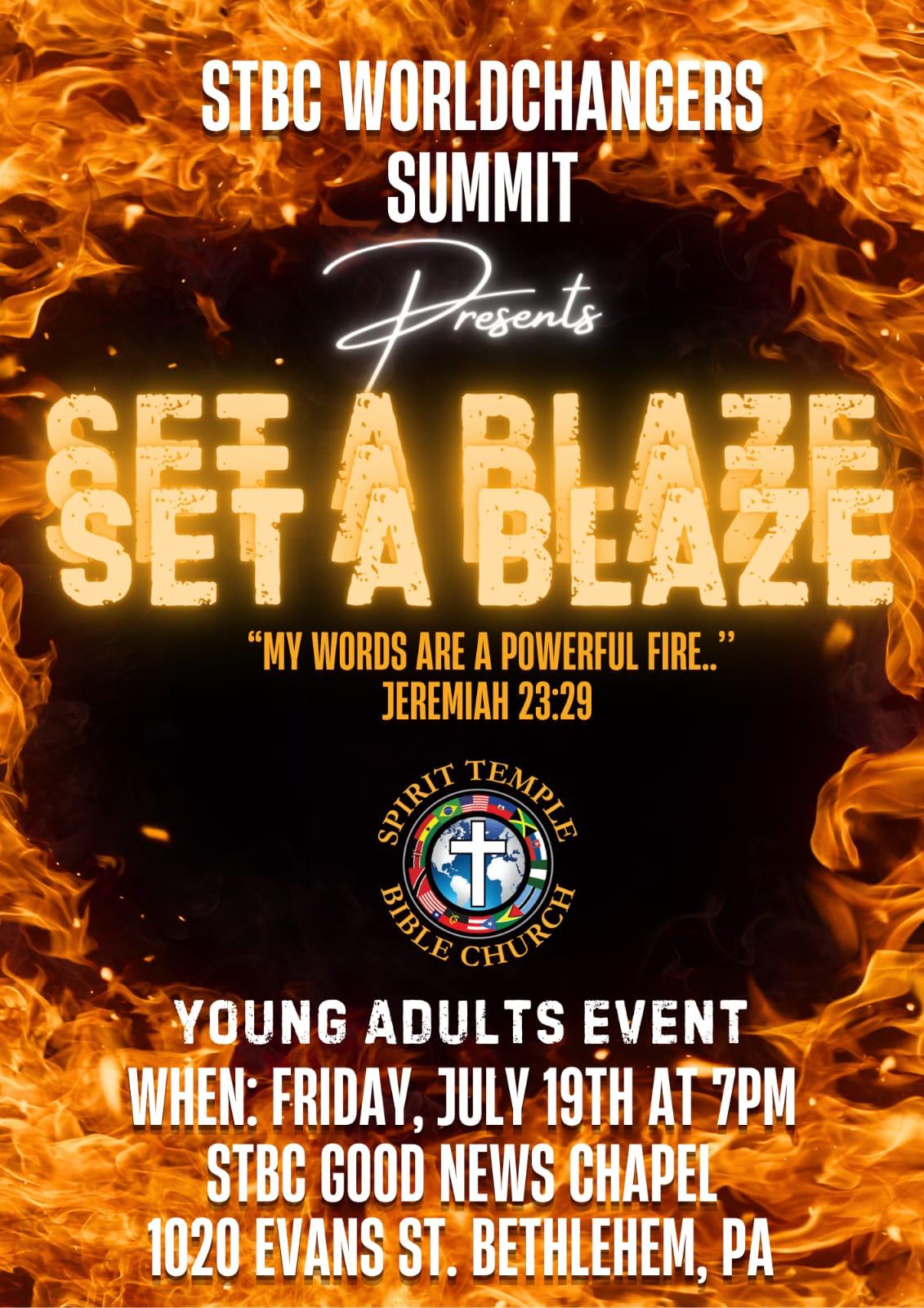 STBC WorldChangers Summit 2024. Young Adult Summit