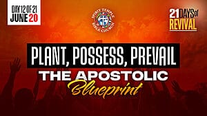 Read more about the article Day 12 (June 20, 2025) Prayer Points: Plant, Possess, Prevail
