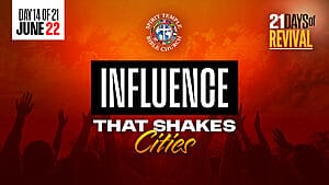 Read more about the article Day 14 (June 22, 2025) Prayer Points: Influence That Shakes Cities