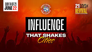 Read more about the article Day 14 (June 22, 2025) Prayer Points: Influence That Shakes Cities