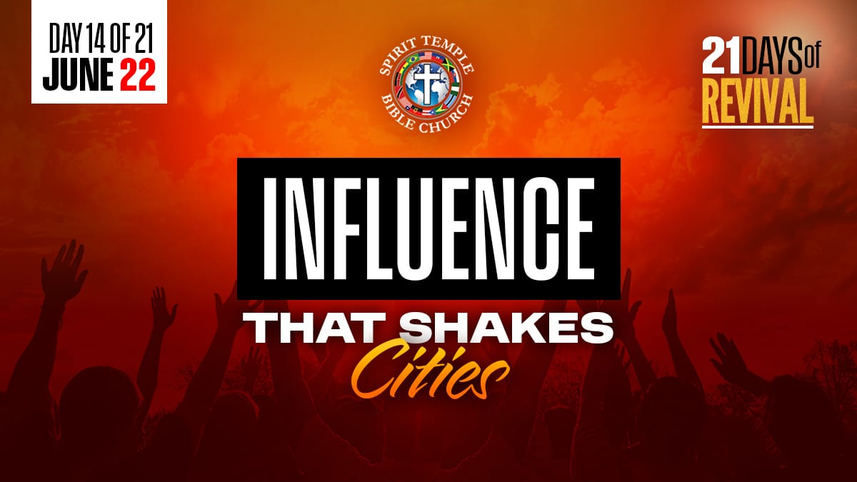 Read more about the article Day 14 (June 22, 2025) Prayer Points: Influence That Shakes Cities