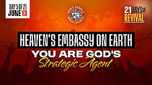 Read more about the article Day 5 (June 13, 2025) Prayer Points: Heaven’s Embassy on Earth