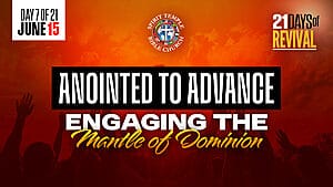 Read more about the article Day 7 (June 15, 2025) Prayer Points: Anointed to Advance