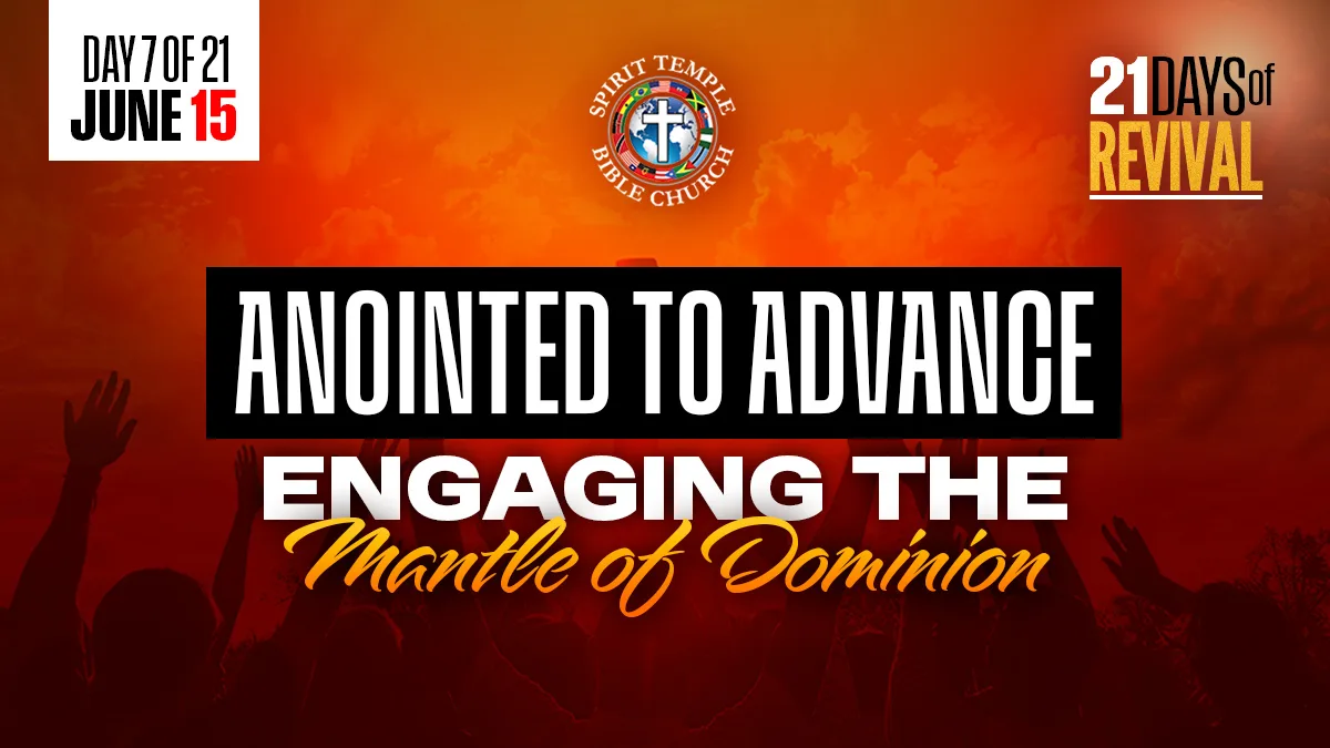 Read more about the article Day 7 (June 15, 2025) Prayer Points: Anointed to Advance