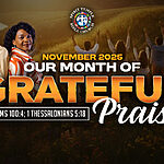 November 2025 – Our Month of Grateful Praise