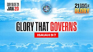 Read more about the article Day 16 (January 20, 2026) Prayer Points: Glory That Governs