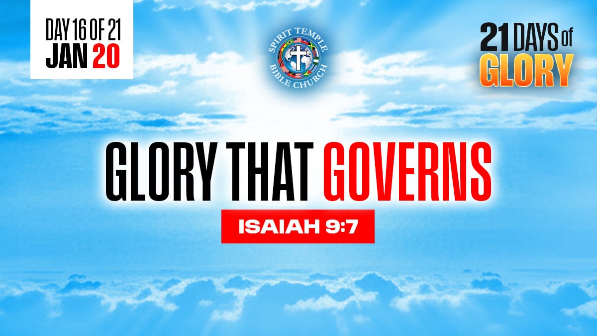 Read more about the article Day 16 (January 20, 2026) Prayer Points: Glory That Governs