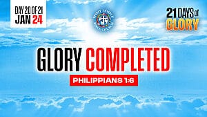 Read more about the article Day 20 (January 24, 2026) Prayer Points: Glory Completed