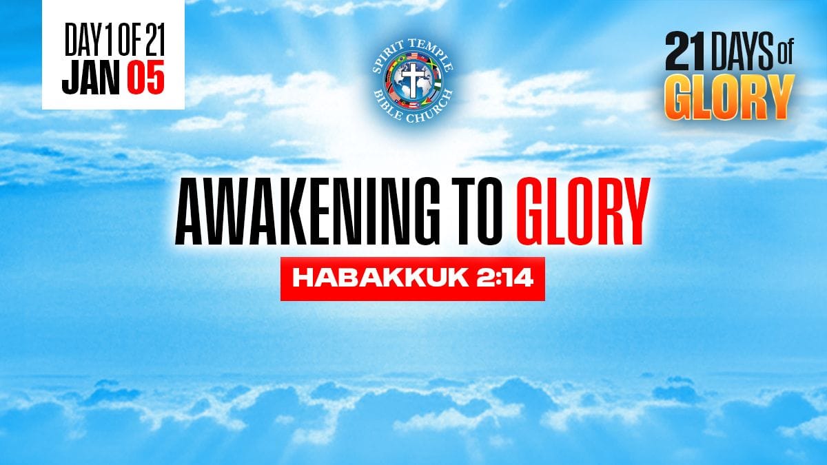 Read more about the article Day 1 (January 5, 2026) Prayer Points: Awakening to Glory
