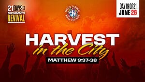 Read more about the article DAY 19 – FRIDAY, JUNE 26, 2026, Harvest in the City