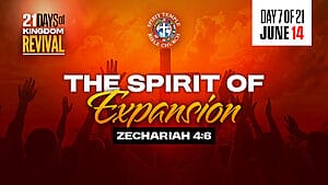 Read more about the article DAY 7 – SUNDAY, JUNE 14, 2026, The Spirit of Expansion